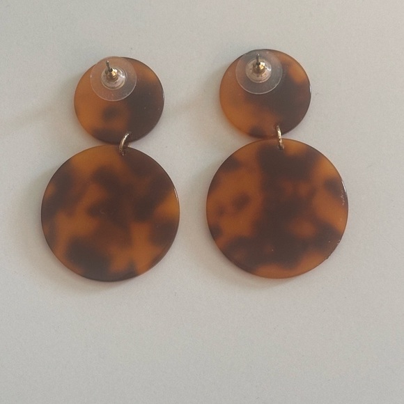 Baublebar Tortoise Shell Drop Earrings - Picture 2 of 2